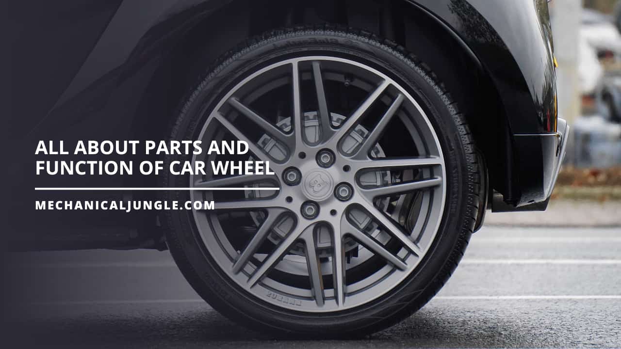 介绍汽车车轮的部件和功能