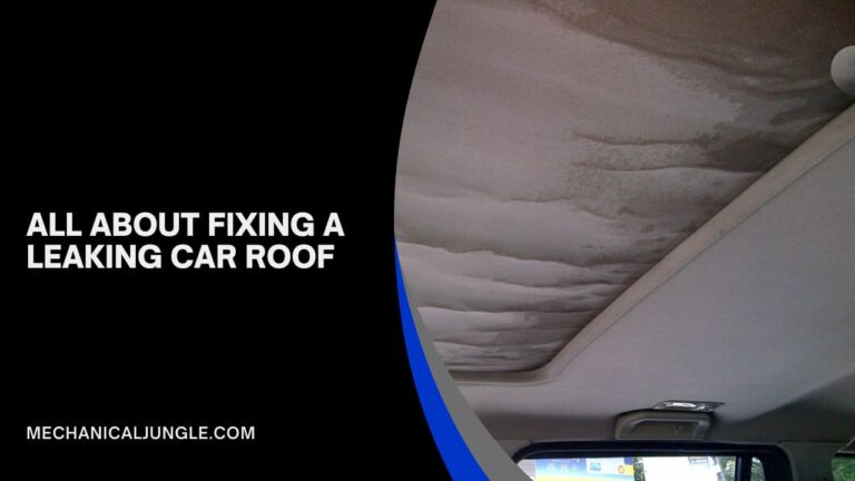 如何修理漏水的车顶