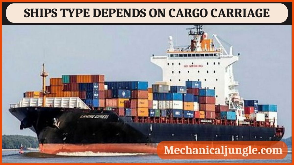 船舶类型取决于货物运输